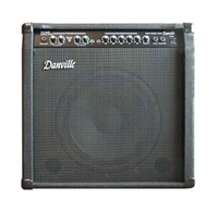 Danville 80 Watts Bass Amplifier:   80 Watts, 12'' Speaker, 2 CH, 5 Band Eq, Vol, Gain and Voice on Ch 1 and 2, Foot Switch, Channel Select, Line-out, External Speaker, Effects I/O Loop Jacks. TEC-80B-1