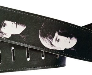 D'ADDARIO "THE BEATLES" GUITAR STRAP, VEGAN (LEATHER STYLE)